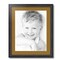 ArtToFrames 18x22" Matted Picture Frame with 14x18" Single Mat Photo Opening Framed in 1.25" Black and 2" Mat (FWM-4083-18x22)
